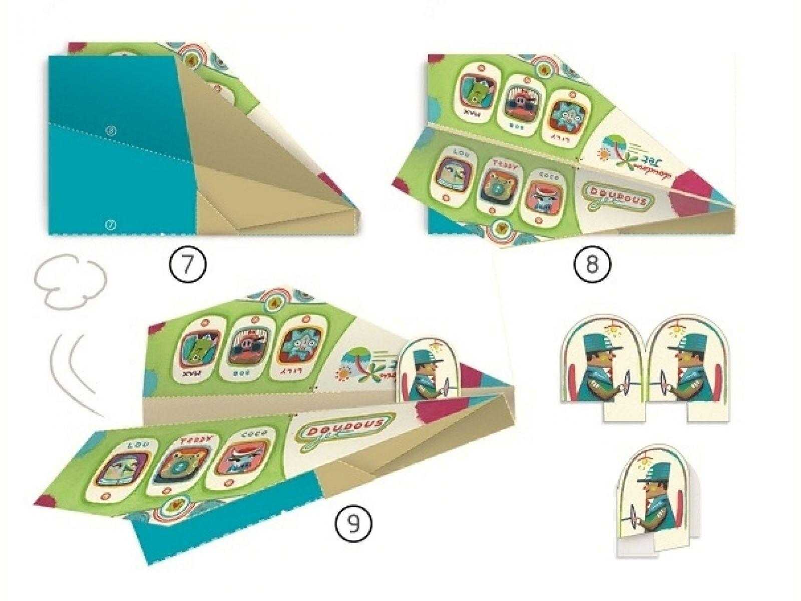 Avioane din hartie Djeco