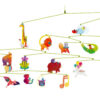 Decoratie mobila Animale vesele, Djeco - imagine 3