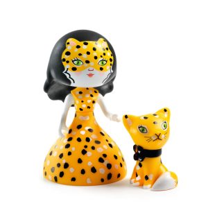 Figurina Arty Toys Printesa Feline si motanul Cleo, Djeco