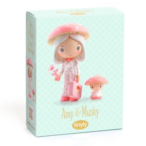 Figurinele Amy & Mushy Colectia Tinyly, Djeco