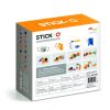 Joc cu magneti Stick-O, Set de construit vehicule, 26 piese - imagine 2