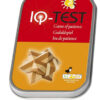 Joc logic IQ din lemn bambus Star, cutie metal - imagine 2