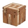 Joc logic puzzle 3D din bambus Flexi-cub