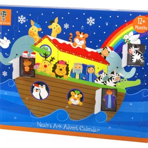 Jucarie Montessori Arca lui Noe, Calendar de Advent Orange Tree Toys