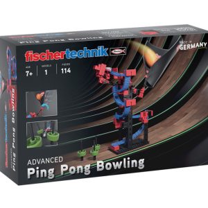 Kit STEM Construieste si joaca Ping pong bowling, Fischertechnik