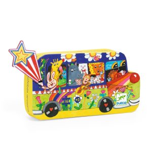 Puzzle Djeco – Autobuzul copilariei