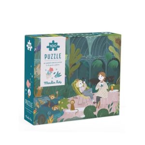 Puzzle Intre plante, Moulin Roty