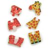 Puzzle lemn Coucou Tigre, Djeco - imagine 2
