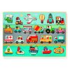 Puzzle lemn Vroom-vroom, Djeco - imagine 4