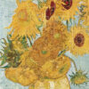 Puzzle Londji, Floarea soarelui- Van Gogh - imagine 2