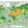 Puzzle observatie In jurul lumii, Djeco - imagine 2