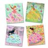 Set creativ Ilustrate cu foite metalice Zane, Djeco - imagine 3