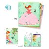 Set creativ Ilustrate cu foite metalice Zane, Djeco - imagine 4