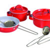 Set vase metalice rosii, Egmont Toys - imagine 2