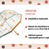 Umbrela pentru adulti Flori colorate, Djeco - imagine 2