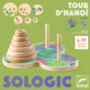 Joc de logica Turnul din Hanoi, Djeco - imagine 3