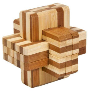 Joc logic IQ 3DPuzzle Block cross, Fridolin