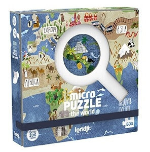 Micro puzzle 600 piese Continente, Londji