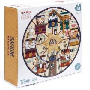 Puzzle circular Carusel, Londji