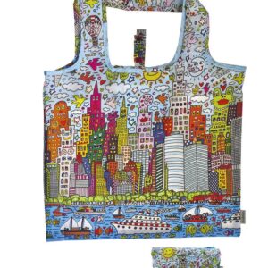 Sacosa textil James Rizzi My New York City, Fridolin