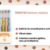 Set 4 markere metalice, Djeco - imagine 2