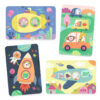 Set pictura cu apa Vehicule, Djeco - imagine 2