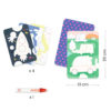 Set pictura cu apa Vehicule, Djeco - imagine 4