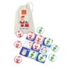 Joc tic tac toe din lemn varianta de sarbatori, Orange Tree Toys - imagine 2