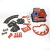 Set de constructie Garaj modular cu pista si 2 masini de curse, Croc toys - imagine 5
