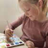 Joc creativ Carte de colorat cu acuarela, Egmont Toys - imagine 2